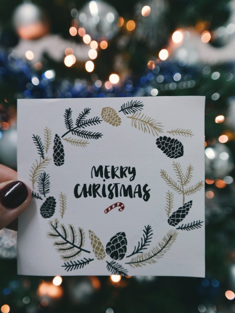 Thank You Messages For Christmas Card